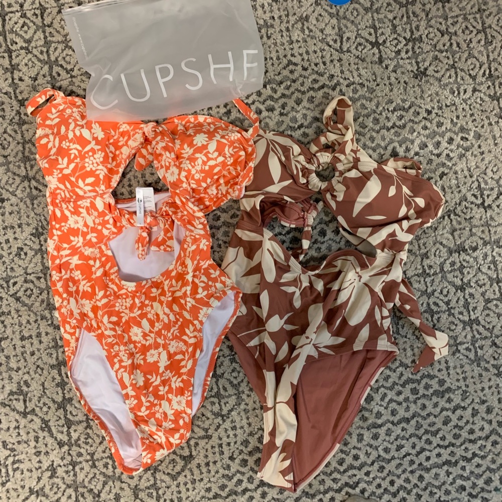 2 CupShe swim suits